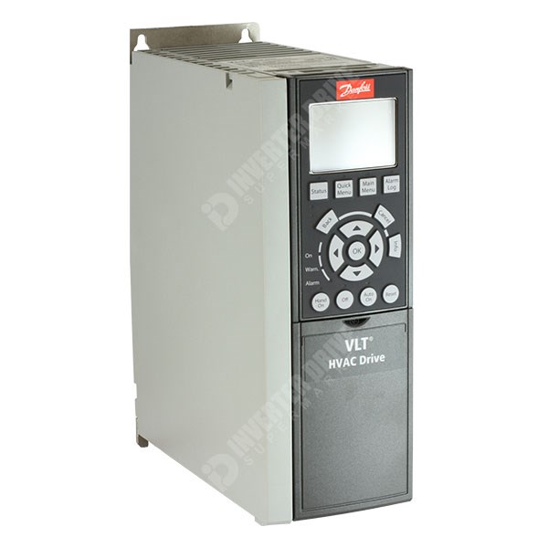 131F4737 FC-102P7K5T4E20H1TGXXXXSXXXXAXBXCXXXXDX VLT® HVAC Drive FC 102 7.5 KW / 10 HP, 380 - 480 VAC, Safe Stop, IP20 / Chassis, RFI Class A1/B (C1), No A Option, No B Option, Not coated PCB, No Mains Option 