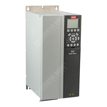 134L6378 DANFOSS DRIVES VLT HVAC Drive FC-102 55 KW / 75 HP, 380-480 VAC, No brake chopper, IP55 / Type12 Ba..