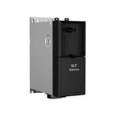 134U2993  FC-280PK37T4E20H1BXCXXXSXXXXA6  VLT Midi Drive FC-280 0,55 kW / 0.75 HP, Three phase 380-480 VAC, IP20 / Chassis, EMC Cat C1 (200V) / C2 (400V), Brake chopper, No display, Coated PCB, Integrated CAN Open, Frame Size K1. 