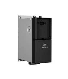 134U7712  FC-280PK37T4E20H1BXCXXXSXXXXA0 VLT Midi Drive FC-280 0.37 kW / 0.50 HP, Three phase 380-480 VAC, IP20 / Chassis, EMC Cat C1 (200V) / C2 (400V), Brake chopper, No display, Coated PCB, Integrated Profibus DP, Frame Size K1.