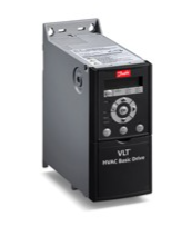131L9862 DANFOSS DRIVES VLT HVAC Basic Drive FC 101 0.75 KW / 1.0 HP, 380-480 VAC, IP20 / Chassis, RFI class..